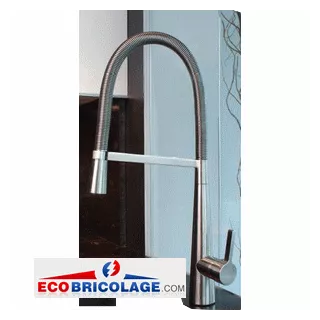 OTTOFOND DUNE17-Mitigeur Evier DUNE Nickel Brossé OTTOFOND