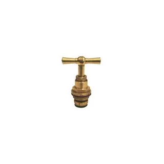 Tête de robinet à potence filetage spécial 17x150