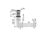 Siphonette DIGICLIC Corps ABS Désoperculable VALENTIN 12220000000