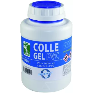 Colle PVC INTERFIX 250 ml Avec Pinceau INTERPLAST