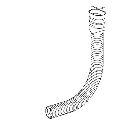 Tube de Trop Plein NICOLL - SAS flexible evier