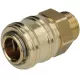Raccord Rapide Air Comprimé NW 7.2 Male Laiton ECO-BRICOLAGE - eco-br