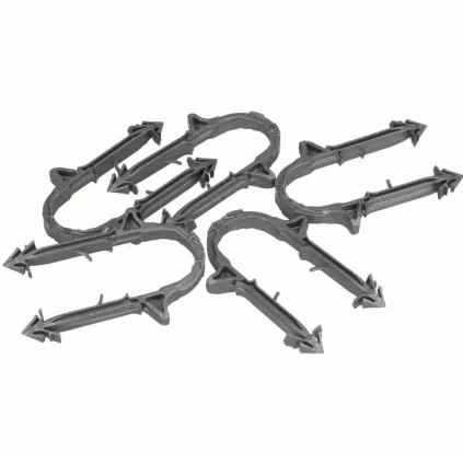 Agrafe Plancher Chauffant 6CM 8 Ancrages 900 Pièces- ECO-BRICOLAGE