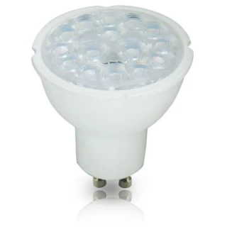 Ampoule LED GU 10 5 Watts blanc chaud ECO-BRICOLAGE