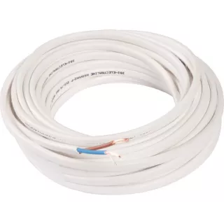Câble méplat domestique H03 VVH2-F 10 Mètres ECO-BRICOLAGE -
