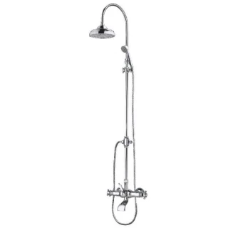 Colonne Bain-Douche Thermostatique 1866 Chromé GROBER GRB 129190