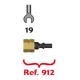 Tétine 912 pour raccord rapide GUILBERT EXPRESS pour chalumeau
