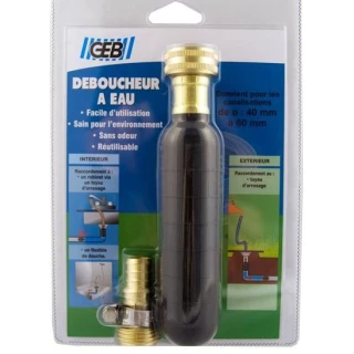 Deboucheur à eau 40-60 mm GEB, Déboucheur de canalisation pvc