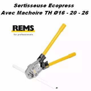 Sertisseuse Manuel ECO PRESS PACK TH 16-20-26 REMS