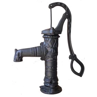 Pompe à main fonte décorée GRILLOT 0275- ECO-BRICOLAGE