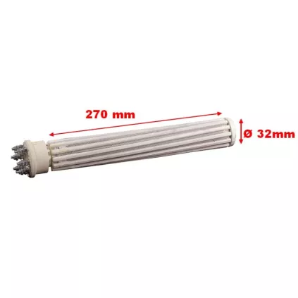 Résistance stéatïte 1200Wts D32x270L Monophasé pour chauffe eau