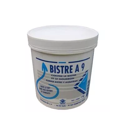 Bistre A9 Produit entretien cheminée 1KG PROGALVA