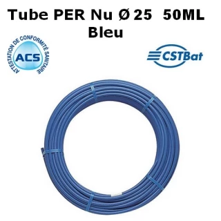 Tube PER 20/25 50ML SOMAPEX, achat de tube PER nu 20-25