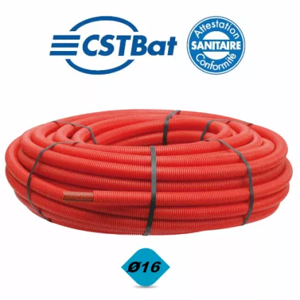 Tube PER gainé 13/16 SOMATHERM pas cher sur ECO-BRICOLAGE