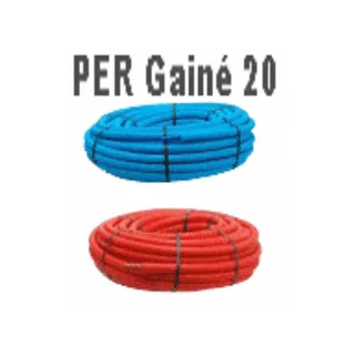 Tube PER gainé 20 SOMATHERM sur ECO-BRICOLAGE