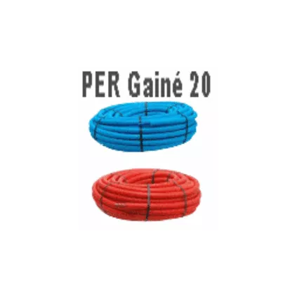 Tube PER gainé 20 SOMATHERM sur ECO-BRICOLAGE