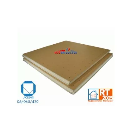 Dalle plancher lisse R2.60 EP 60mm SOMATHERM