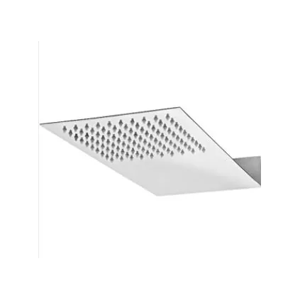 Douche de Tête Luxe Inox Poli Carré ECOBRICOLAGE