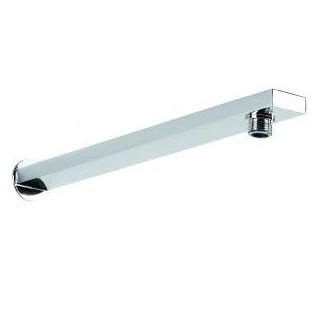 Bras de douche laiton à encastré 380 mm rectangle VALENTIN 860400000