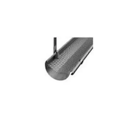 Protection 2.00 ml de gouttière demi-ronde en zinc déployé et tous les accessoires de gouttière