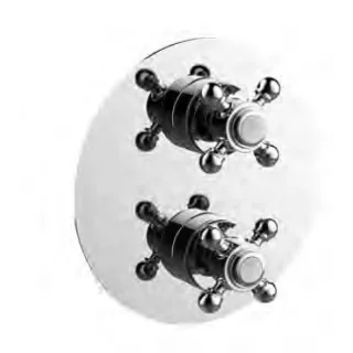 Mitigeur Encastré Thermostatique 1866 1 Voie Chrome GROBER GRB 132190