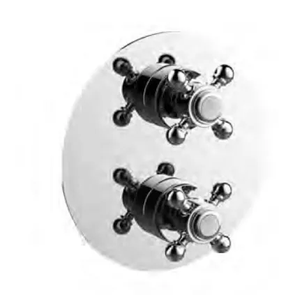 Mitigeur Encastré Thermostatique 1866 1 Voie Chrome GROBER GRB 132190