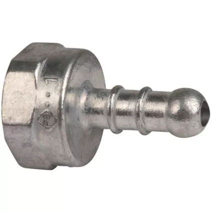 Tétine GAZ 1/2 fixe D10 mm Aluminium Gurtner