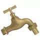robinet d'arrosage laiton brossé