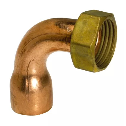douille cuivre ecrou libre à souder pour tuyau plomberie