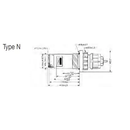 Insert Thermostatique Type N 013G7380