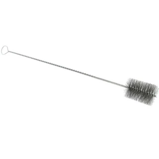 Goupillon Brosse Acier D100mm Manche Acier LG 1000mm