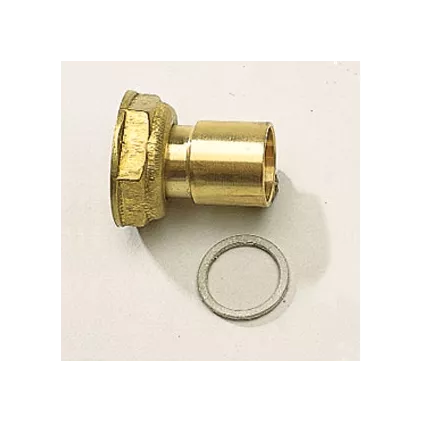 Raccord droit gaz 20X27 à souder sur cuivre 22 ECO-BRICOLAGE