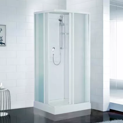 Cabine de douche RIMINI 80x80 Porte coulissante OZE