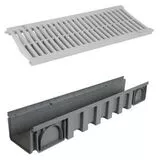 Caniveaux PVC et Grille